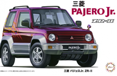 Pajero Jr ZR-II w/Window Frame Masking 1/24 - Fujimi