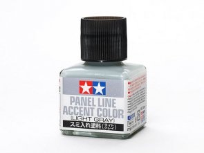 Panel Line Accent Color Light Gray 40ml - Tamiya