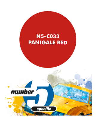 Panigale Red  Paint for Airbrush 30 ml - Number 5