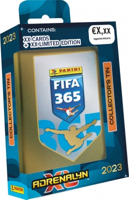 PANINI FIFA 365 2022/2023 - ADRENALYN - plechová krabička (pocket)