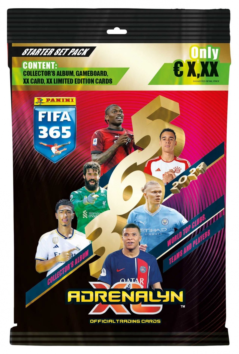 PANINI FIFA 365 2023/2024 - ADRENALYN - starter set