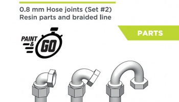 0.8mm Hose Joints set 2, 1/20 - Decalcas