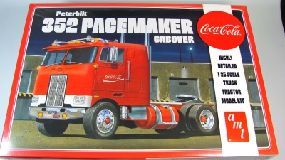 Peterbilt 352 Pacemaker Cabover Coca-Cola Tractor Cab - AMT