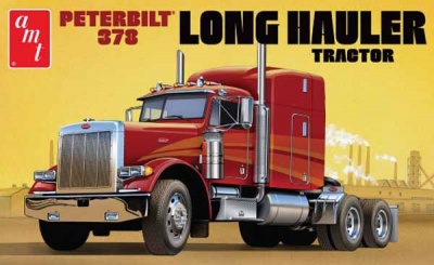 Peterbilt 378 Long Hauler Semi Tractor 1:24 - AMT