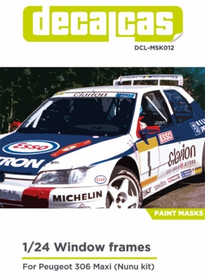 Peugeot 306 Maxi 1:24 - Decalcas