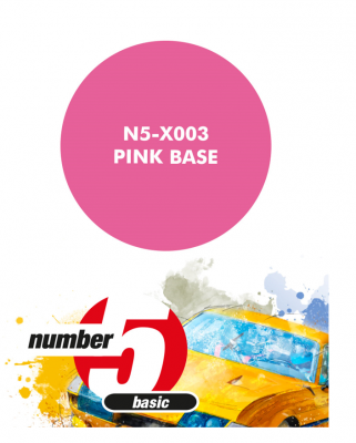 Pink Base Paint for Airbrush 30 ml - Number 5