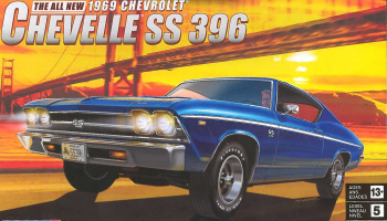'69 Chevelle SS 396 (1:25) Plastic ModelKit MONOGRAM auto 4492 - Revell