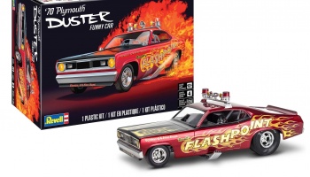 Plastic ModelKit MONOGRAM auto - 70 Plymouth Duster  (1:24) - Revell