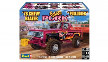 Plastic ModelKit MONOGRAM auto - 1978 Chevy Blazer Pulldozer (1:24) - Revell