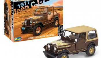 Plastic ModelKit MONOGRAM auto 4547 - Jeep CJ-7 (1:24) - Revell