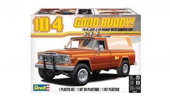 Jeep J-10 pickup with camper (1:24) Plastic Model Kit MONOGRAM auto 4568 - Revell