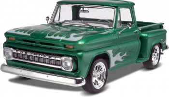 Plastic ModelKit MONOGRAM auto 7210 -  '65 Chevy® Stepside Pickup 2 'n 1 (1:25) - Revell