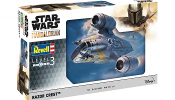 Plastic ModelKit SW - The Mandalorian: The Razor Crest (1:72) - Revell