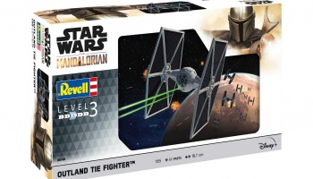 Plastic ModelKit SW - The Mandalorian: Outland TIE Fighter (1:65) - Revell