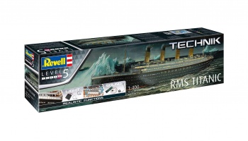 Plastic ModelKit TECHNIK loď - RMS Titanic (1:400) - Revell