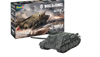 Plastic ModelKit World of Tanks  - SU-100 (1:72) - Revell