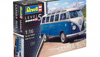 Plastic ModelKit auto 07009 - VW Typ 2 T1 Samba Bus (1:16) - Revell