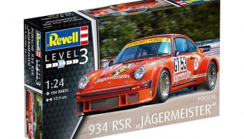 Porsche 934 RSR "Jägermeister" (1:24) Plastic Model Kit 07031 - Revell