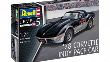 '78 Corvette Indy Pace Car (1:24) Plastic Model Kit 07646 - Revell