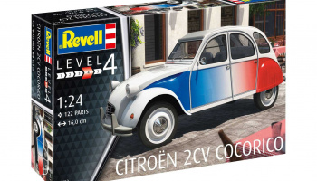 Citroen 2 CV "Cocorico"  (1:24) Plastic Model Kit 07653 - Revell
