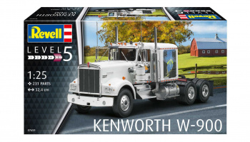 Kenworth W-900 (1:25) Plastic Model Kit Truck 07659 - Revell