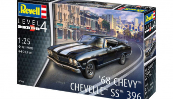 Chevy Chevelle 1968 (1:25) Plastic Model Kit 07662 - Revell