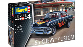 '56 Chevy Customs (1:24) Plastic ModelKit 07663 - Revell