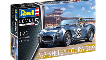 '62 Shelby Cobra 289 (1:25) Plastic Model Kit 07669 - Revell