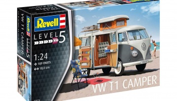 Plastic ModelKit auto 07674 - VW T1 Camper (1:24) - Revell