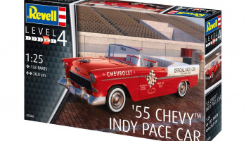 '55 Chevy Indy Pace Car (1:25) Plastic ModelKit 07686 - Revell