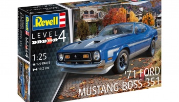 71 Ford Mustang Boss 351 (1:25) - Revell