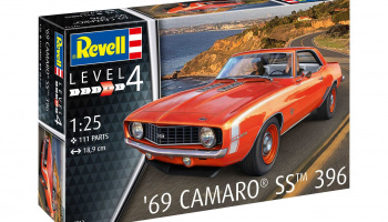 Plastic ModelKit auto 07712 - 69 Camaro SS (1:25) - Revell