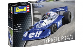 Tyrrel P34/2 6-Wheeler (1:32) Plastic ModelKit auto 07741 - Revell