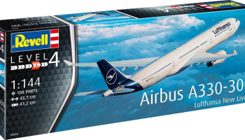 Airbus A330-300 - Lufthansa "New Livery" (1:144) - Revell