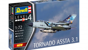 Plastic ModelKit letadlo - Tornado ASSTA 3.1 (1:72) - Revell