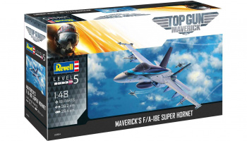Plastic ModelKit letadlo 03864 - F/A-18E Super Hornet "Top Gun" (1:48)