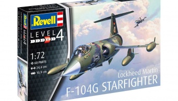 Plastic ModelKit letadlo 03904 - F-104G Starfighter (1:72) - Revell