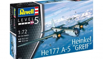 Plastic ModelKit letadlo 03913 - Heinkel He177 A-5 Greif (1:72) - Revell