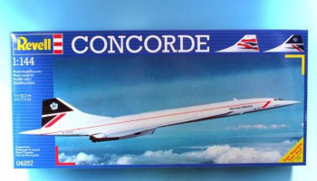Plastic ModelKit letadlo 04257 - Concorde "British Airways" (1:144) - Revell