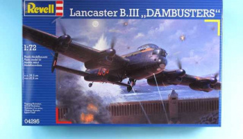 Avro Lancaster "DAMBUSTERS" (1:72) Plastic Model Kit 04295 - Revell