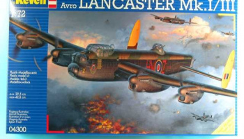 Plastic ModelKit letadlo 04300 - Avro Lancaster Mk.I/III (1:72)