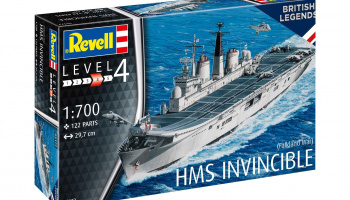 Plastic ModelKit loď 05172 - HMS Invincible (Falkland War) (1:700) – Revell