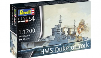 Plastic ModelKit loď 05182 - HMS Duke of York (1:1200) - Revell