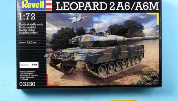 Plastic ModelKit military 03180 - "Leopard" 2 A6M (1:72) - Revell