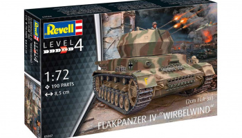 Plastic ModelKit military 03267 - Flakpanzer IV Wirbelwind (2 cm Flak 38) (1:72)