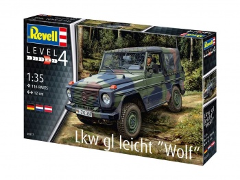 Lkw gl leicht "Wolf" (1:35) Revell Plastic ModelKit