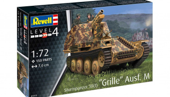 Sturmpanzer 38(t) Grille Ausf. M (1:72) Plastic ModelKit military 03315 - Revell