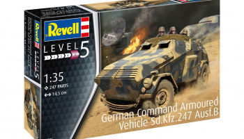Plastic ModelKit military - German Command Armoured Vehicle Sd.Kfz.247 Ausf.B (1:35) - Revell