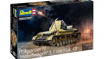 Plastic ModelKit military 03363 - Flakpanzer IV "Möbelwagen" 3.7cm Flak 43 (1:72) - Revell