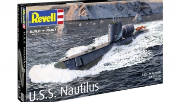 Plastic ModelKit ponorka 05184 - U.S.S. Nautilus (1:305) - Revell